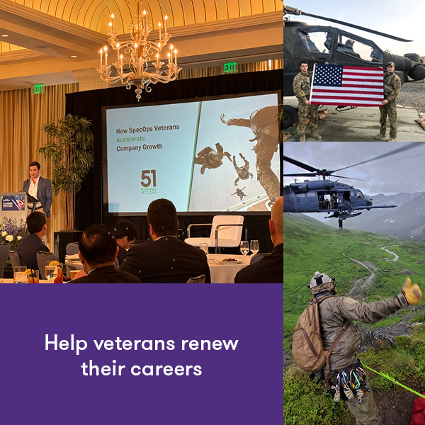 Help Veterans renew their careers 
