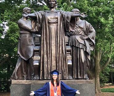 Graduation from the University of Illinois at Urbana-Champaign in July 2018