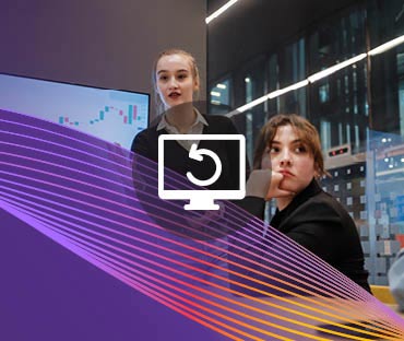 Young business people