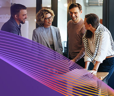 Business people having a meeting