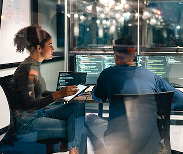 Two computer programmers