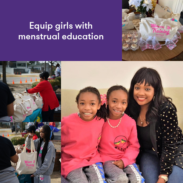 Equip girls with menstrual education