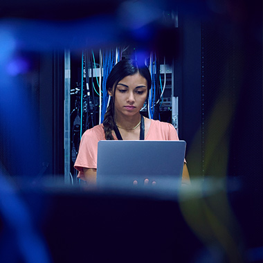 Working in server
