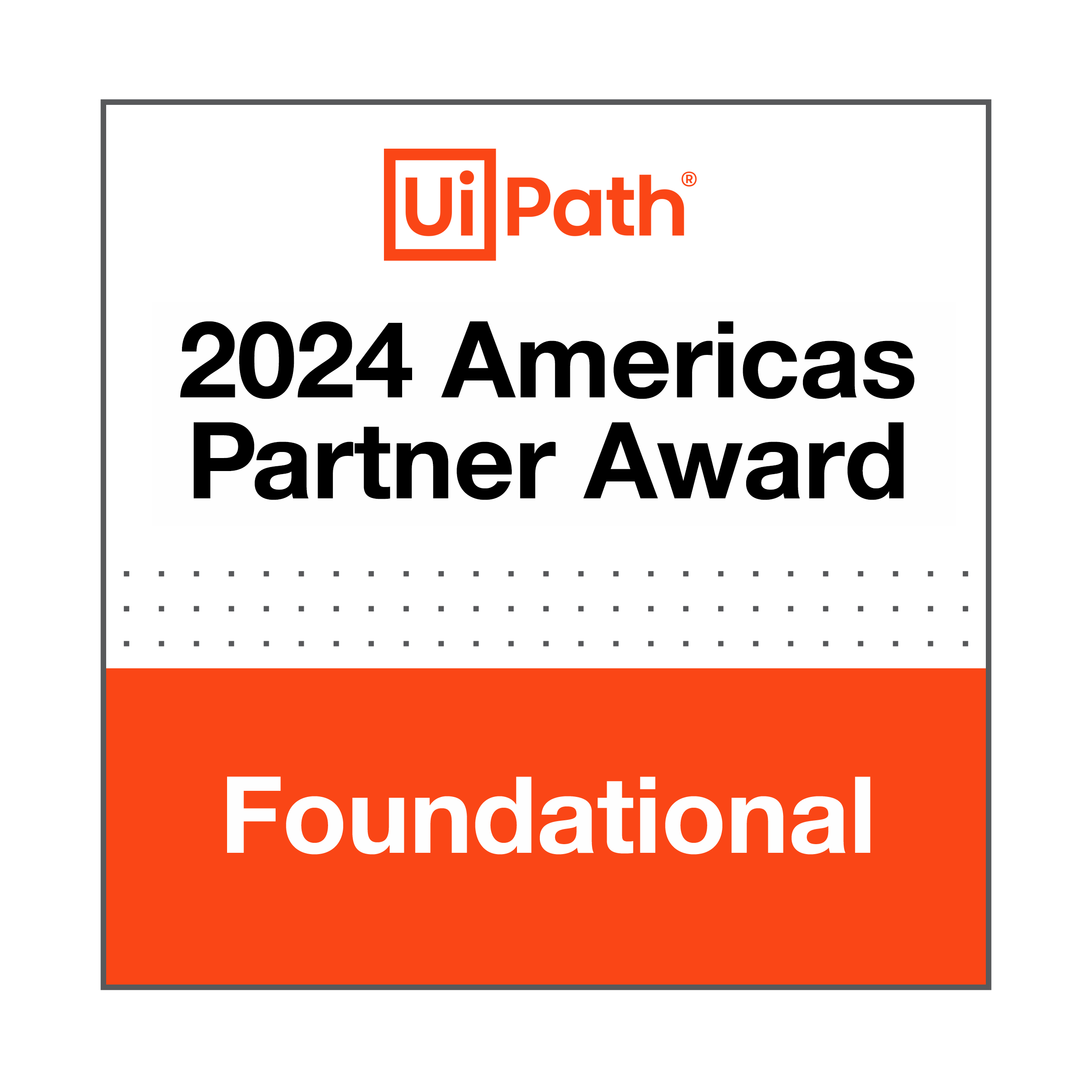 Americas partner award