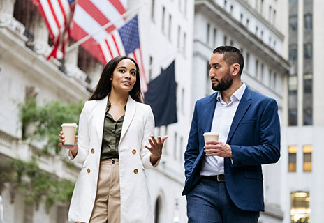 Financia; advisor team discussing