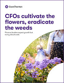 CFOs cultivate the flowers, eradicate the weeds