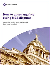 How to guard against rising M&A disputes