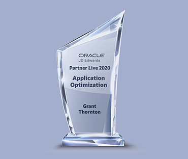 Application optimization grant thornton received an award