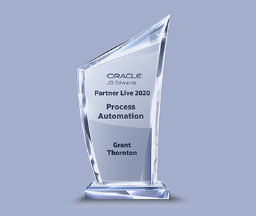 Process automation grant thornton received an award