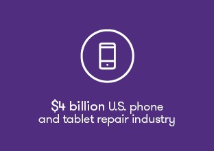 Batteries plus Bulbs $4b phone repair industry